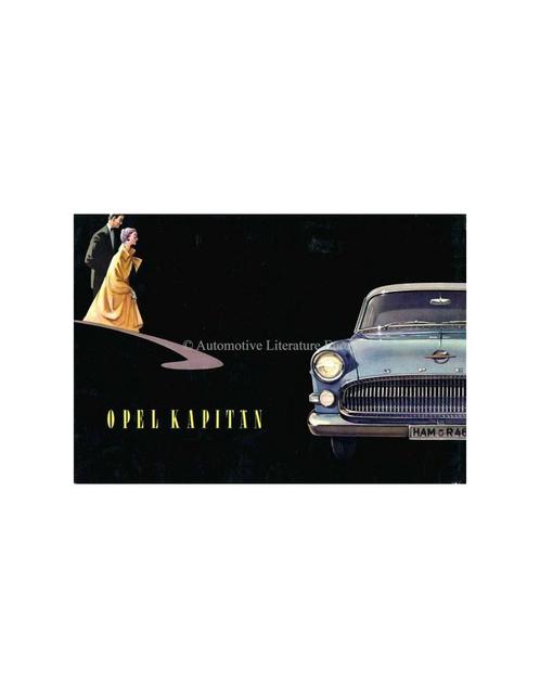 1955 OPEL KAPITÄN BROCHURE NEDERLANDS, Boeken, Auto's | Folders en Tijdschriften, Opel
