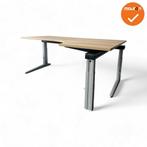 Ahrend Essa hoekbureau - Handmatig verstelbaar - 180x120c..., Werkplek, Ophalen of Verzenden, Gebruikt, Bureau