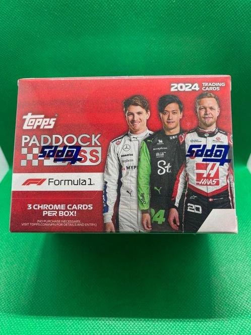 2024 Topps Paddock Pass - 1 Booster box - Near Mint (NM), Verzamelen, Stickers