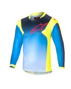 Alpinestars 2024 Racer Hoen Jeugd Crossshirt Fluor Geel / Bl, Ophalen of Verzenden, Nieuw