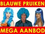 Blauwe pruiken - Mega aanbod blauwe feestpruiken, Kleding | Dames, Carnavalskleding en Feestkleding, Ophalen of Verzenden, Nieuw