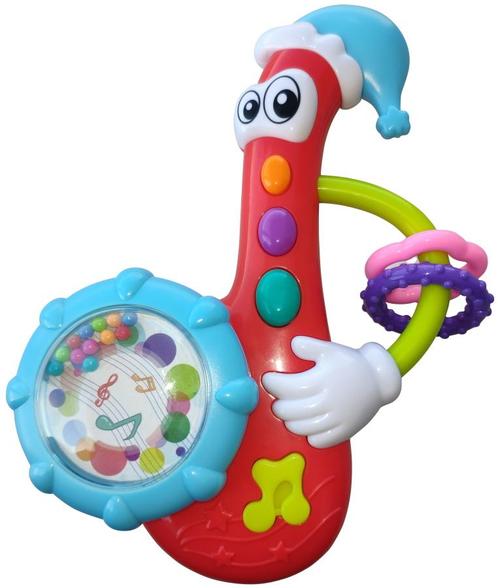 Bondigo Saxofoon Muzikaal Speeltje BL1085, Kinderen en Baby's, Speelgoed | Babyspeelgoed, Nieuw, Verzenden