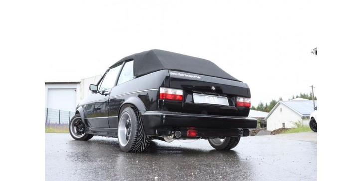 FOX VW Golf I Cabrio einddemper Ø63.5mm - 1x63.5 type 10 naa, Auto-onderdelen, Uitlaatsystemen, Nieuw, Verzenden