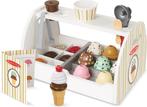Melissa &amp; Doug Houten ijscorner Scheppen en serveren -, Ophalen of Verzenden, Zo goed als nieuw