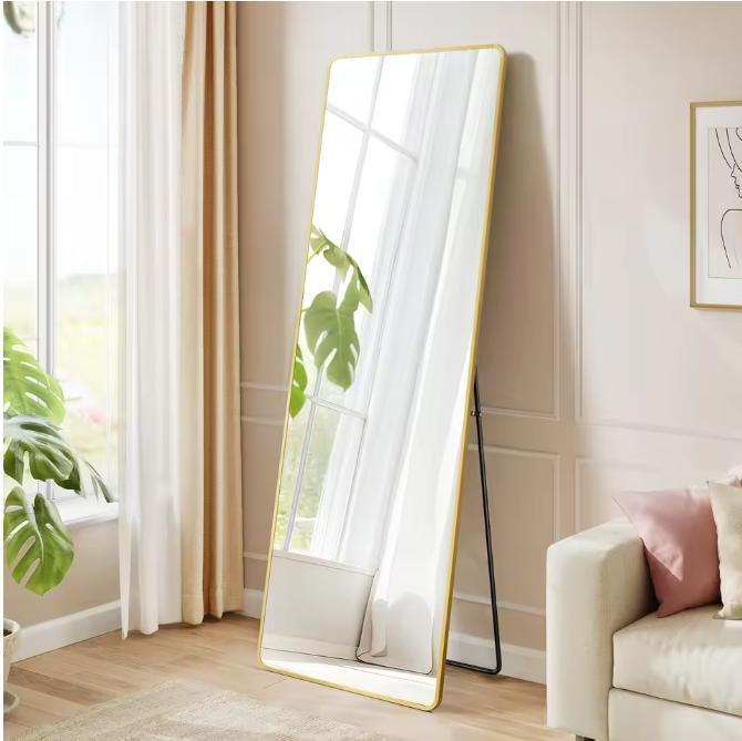 Volledige Lengte Spiegel 160×50 cm met Rechthoekig Frame, Huis en Inrichting, Kasten | Overige, Nieuw, Verzenden