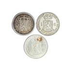 Nederland. Wilhelmina. 1/2 Gulden 1905, 1909 and 1912 (3, Postzegels en Munten, Munten | Nederland
