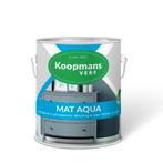 Koopmans Mat Aqua, Nieuw, Lak, Overige kleuren