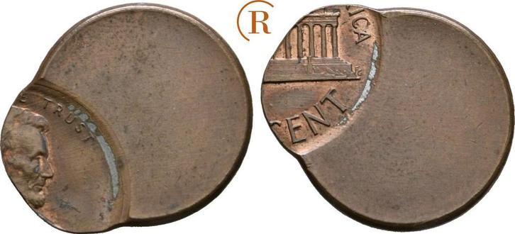 Cent Interessante Verpraegung Lincoln Typ Usa:, Postzegels en Munten, Munten | Amerika, Verzenden
