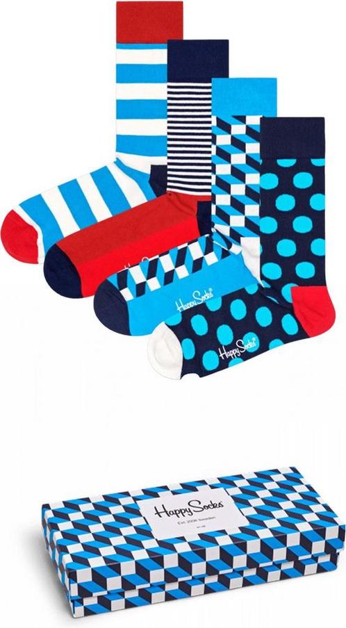 Happy Socks - Maat 36-40 - Special Filled Optic Giftbox, Kleding | Dames, Sokken en Kousen, Verzenden