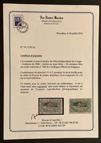 Belgisch-Congo 1894 - MOLS uitgifte 10c Hemelsblauw met, Gestempeld