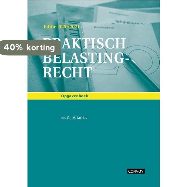 Praktisch Belastingrecht Opgavenboek 2020/2021 9789463172103, Boeken, Wetenschap, Gelezen, Verzenden