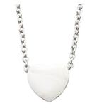 Ashanger assieraad hart rvs zilver kan gegraveerd worden, Sieraden, Tassen en Uiterlijk, Kettinghangers, Nieuw, Zilver, Overige materialen