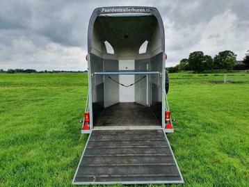 1,5 paards aluminium koetsentrailer Mentrailer atec te koop beschikbaar voor biedingen