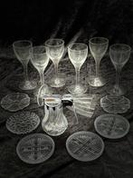 Pot - Elegant set drinkglazen met bijpassende karaf en