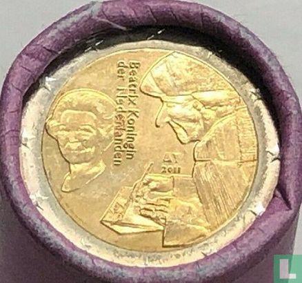 Nederland 2 euro 2011 (rol) 500 years edition of Erasmus..., Postzegels en Munten, Munten | Nederland, Losse munt, Verzenden