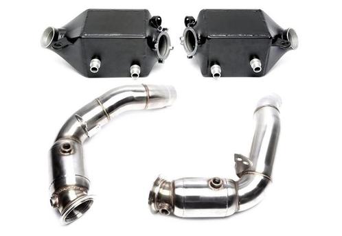 Intercooler Kit LLK + Cat Downpipe M5 F10 / M6 F, Auto diversen, Tuning en Styling