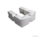 Majoni blockfender Flex 100x12x7cm wit, Verzenden, Nieuw