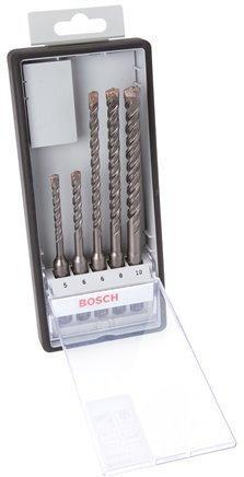 Bosch 5-Delige SDS-Plus Hamerboor Bitset 5 - 10 Mm, Doe-het-zelf en Verbouw, Gereedschap | Handgereedschap, Nieuw, Verzenden