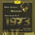 cd - Mozart - Emil Gilels, Elena Gilels, Cd's en Dvd's, Verzenden, Zo goed als nieuw