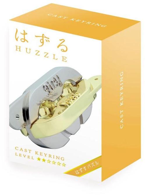 Huzzle Cast Puzzle - Keyring | Huzzle - Puzzels, Hobby en Vrije tijd, Denksport en Puzzels, Nieuw, Verzenden
