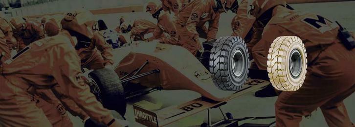 Heftruck banden  Bandenpitstop, Zakelijke goederen, Machines en Bouw | Heftrucks en Intern transport, Heftruck, Elektrisch, 1000 tot 2000 kg