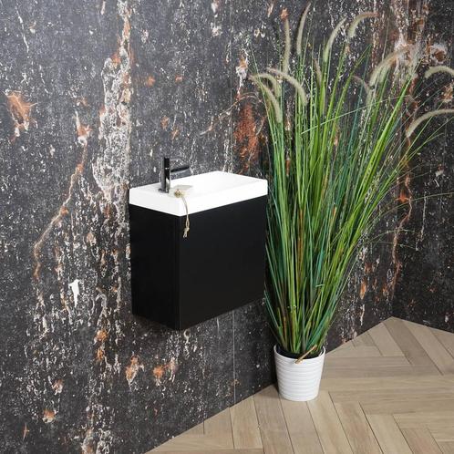 ACTIE BWS Fonteinmeubel | Paris | 40cm | Fontein Mat Wit |, Doe-het-zelf en Verbouw, Sanitair, Bad, Nieuw, Ophalen of Verzenden