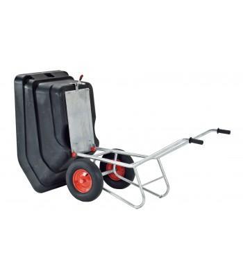 Kiepkruiwagen 300 liter ZWART, Dieren en Toebehoren, Paarden en Pony's | Overige Paardenspullen, Nieuw, Ophalen of Verzenden