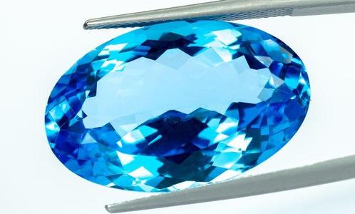 Zonder Minimumprijs Topaas - 35.70 ct - Gem Report Antwerp, Sieraden, Tassen en Uiterlijk, Edelstenen