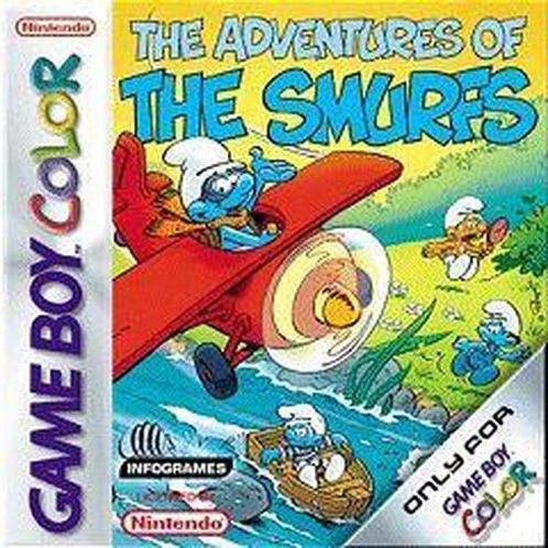 De Smurfen op Ontdekking - Gameboy Color (Losse Cassette), Spelcomputers en Games, Games | Nintendo Game Boy, Zo goed als nieuw