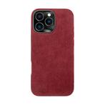 iPhone 12 - Alcantara Case | Ruby Red, Ophalen of Verzenden, Nieuw, Hoesje of Tasje