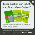 Basisboek Socialezekerheidsrecht 2022 9789013163780, Verzenden, Zo goed als nieuw, I.A.M. van Boetzelaer-Gulyas