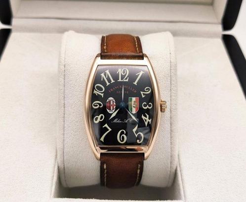 Franck Muller - Cintrée Curvex, A.C. Milan - Campione, Sieraden, Tassen en Uiterlijk, Horloges | Heren