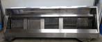 RVS Afzuigkap met 5 filters, B300,5 x D90 x H54cm,, Gebruikt