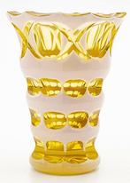 Haida Art Deco Multilayer Glass Vase 1920 - Vaas - Glas, Antiek en Kunst, Antiek | Glas en Kristal