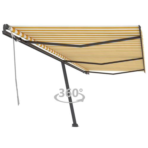 vidaXL Luifel vrijstaand handmatig uittrekbaar 600x300 cm, Tuin en Terras, Zonneschermen, Nieuw, Verzenden