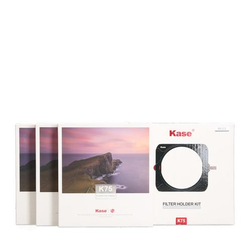 Kase K75 filter entry set + ND1000/3.0  RGND0.9  en H-GND0.9, Audio, Tv en Foto, Fotografie | Filters, Zo goed als nieuw, Ophalen of Verzenden