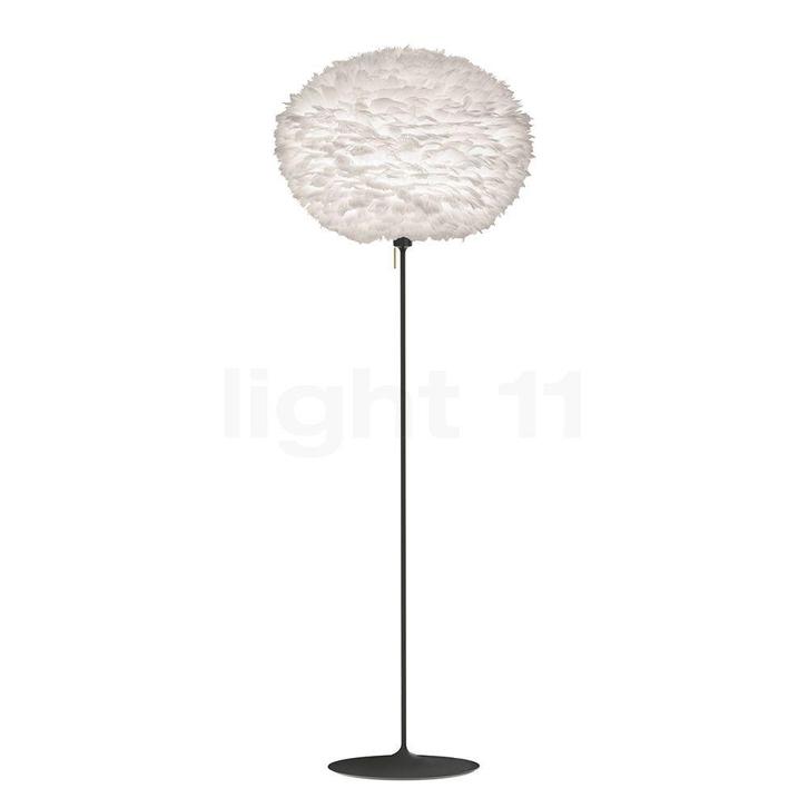 Umage Eos Santø© Vloerlamp, frame zwart/lampenkap wit - ø, Huis en Inrichting, Lampen | Vloerlampen, Nieuw, Verzenden