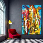 Luc Mora - Sur fond bleu - XXL