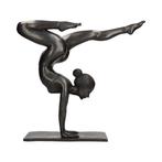 Beeldje - Ballerina art - yoga - Brons, Antiek en Kunst