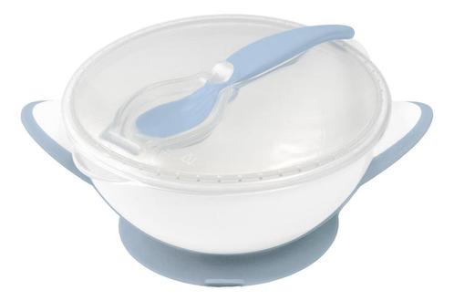 Baby Ono Blauw Kommetje met Zuignap & Lepel 1063/05, Kinderen en Baby's, Babyvoeding en Toebehoren, Nieuw, Verzenden