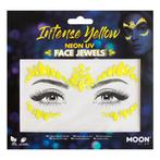 Moon Glow Neon UV Face Jewels Intense Yellow, Verzenden, Nieuw