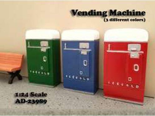 GSDCCad 00023989r Vending Machine, red 1:24 (Figuren), Hobby en Vrije tijd, Modelbouw | Figuren en Diorama's, Nieuw, Ophalen of Verzenden