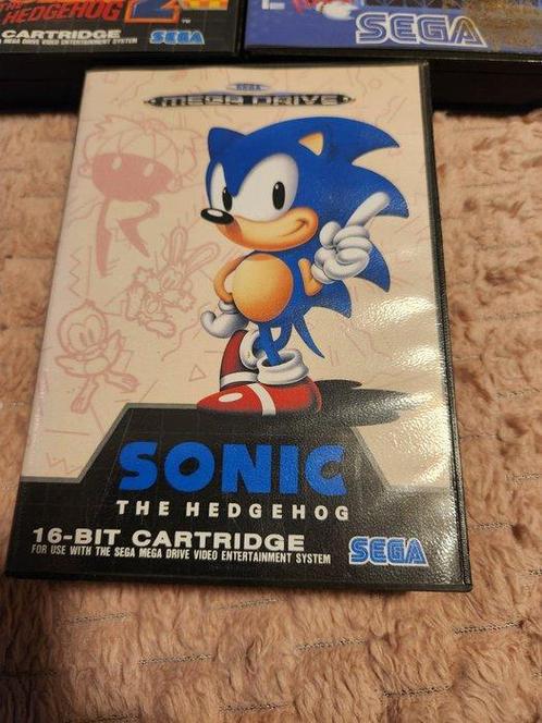 Sega - Mega Drive - Sonic 1,2 & 3 CIB Mega Drive - Videogame, Spelcomputers en Games, Spelcomputers | Overige Accessoires