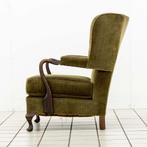 Groene Velours Fauteuil, Ophalen of Verzenden, Nieuw