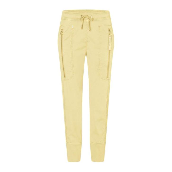 MAC • licht gele Future 2.08 casual broek • 36, Kleding | Dames, Broeken en Pantalons, Geel, Nieuw, Maat 36 (S), Verzenden