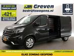 Renault Trafic 2.0 dCi T30 L2H1 150PK AUT Airco Camera PDC, Auto's, Bestelauto's, Automaat, Renault, Zwart, Diesel