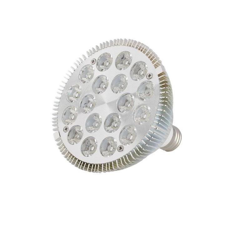 LED Groeilamp | 24W | E27 | Full-Spectrum | (18 x 3 Watt Par, Tuin en Terras, Kweekspullen, Nieuw, Ophalen of Verzenden