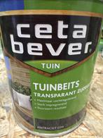 Cetabever tuinbeits - antraciet 034 transparant zijdeglan..., Ophalen of Verzenden, Nieuw, Grijs, Beits