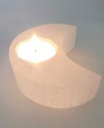 Seleniet maan theelichthouder / waxinelichthouder, Verzamelen, Ophalen of Verzenden