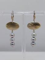 Zonder minimumprijs - Cocktail oorbellen - 14 karaat Geel